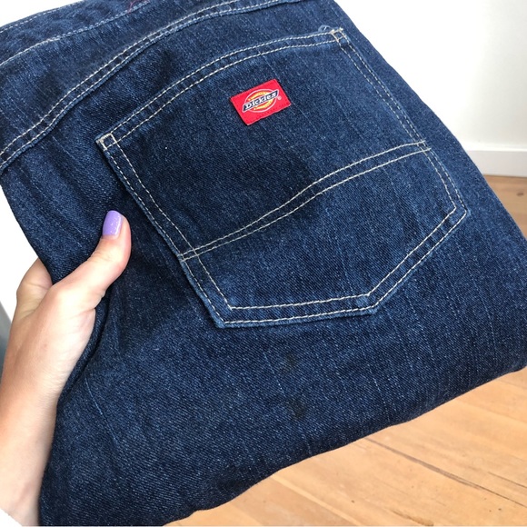 Dickies flannel lined denim jeans Sz 16R - Picture 13 of 14